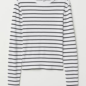 H&M - Stripped Long Sleeve - Small